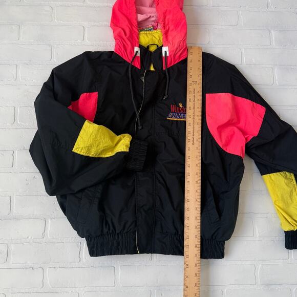 Style Auto Racing Vintage 1993 Nascar Winston Winners Club Windbreaker sz L - Picture 5 of 7
